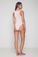 Picture of Bamboo bodysuit V neckline