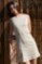 Picture of Linen dress with back fastening