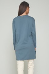 Picture of Asymmetric blouse with side slits