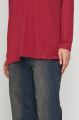 Picture of Soft knit V-neck blouse