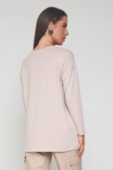 Picture of Soft knit V-neck blouse