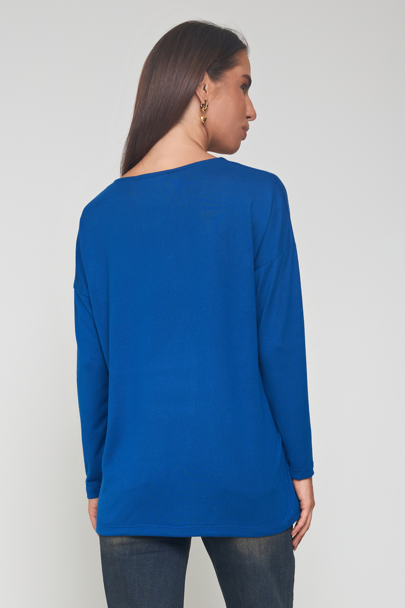 Picture of Soft knit V-neck blouse