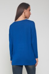 Picture of Soft knit V-neck blouse