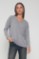 Picture of Soft knit V-neck blouse