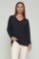 Picture of Soft knit V-neck blouse