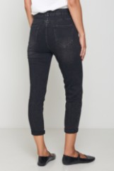 Picture of Mom fit jeans with elastic waist