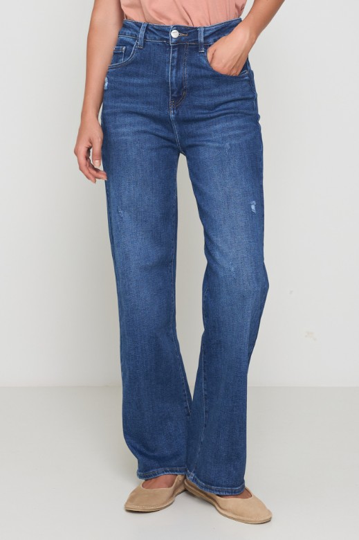 Picture of High waisted loose fit jeans