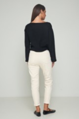 Picture of Knitted sweater with wide sleeves