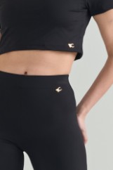 Picture of Crop top in elastic fabric