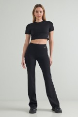 Picture of Crop top in elastic fabric