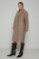 Picture of Oversized criss-cross coat with double buttons