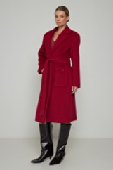 Picture of Oversized coat with belt