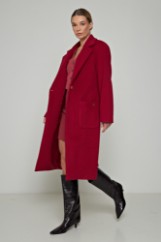 Picture of Oversized coat with belt