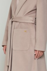 Picture of Oversized coat with belt