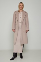 Picture of Oversized coat with belt