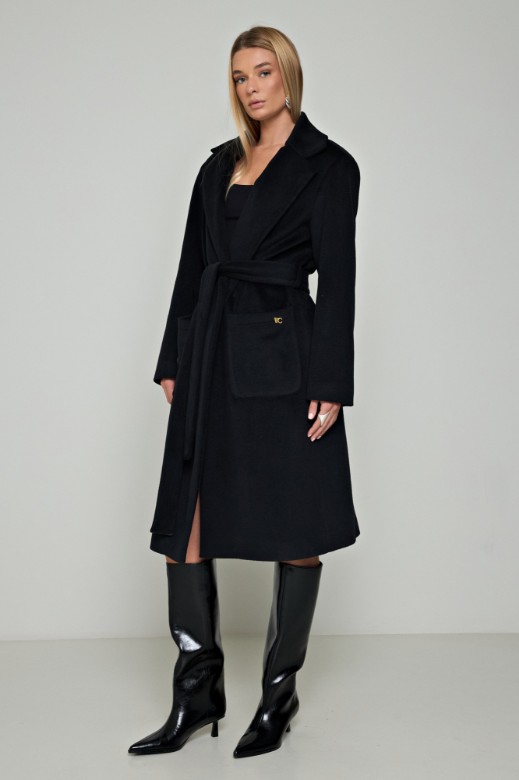 Picture of Oversized coat with belt