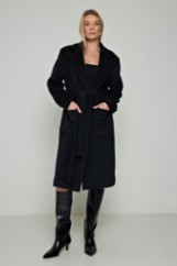 Picture of Oversized coat with belt