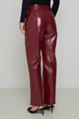 Picture of Leather croco pants