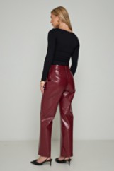 Picture of Leather croco pants