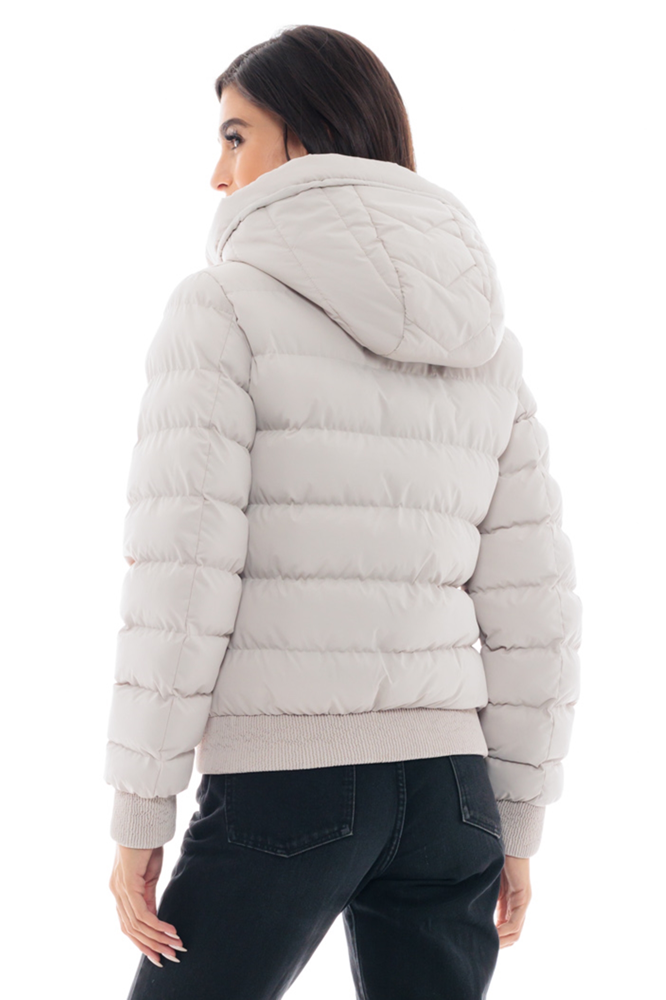 Picture of S' Women's short jacket with built-in hood