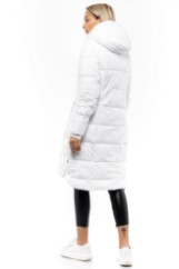 Picture of B' women's long jacket with built-in hood