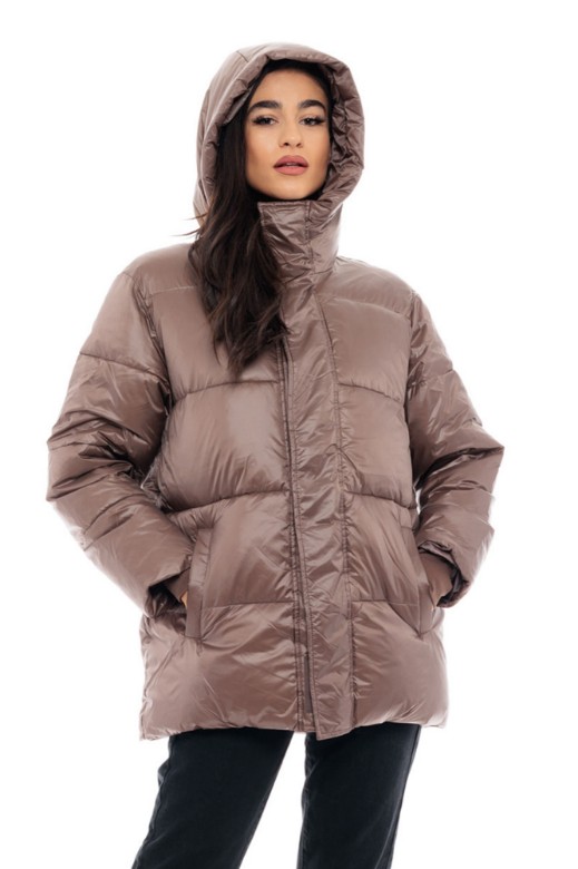 Picture of B Women's demi jacket with built-in hood