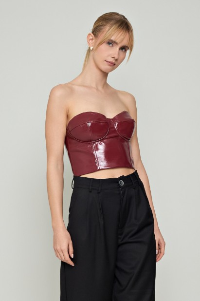 Picture of Croco bodice top