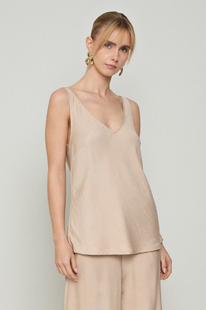 Picture of Sleeveless evase blouse