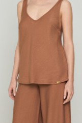 Picture of Sleeveless evase blouse