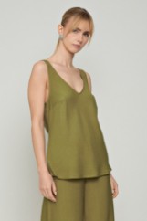 Picture of Sleeveless evase blouse