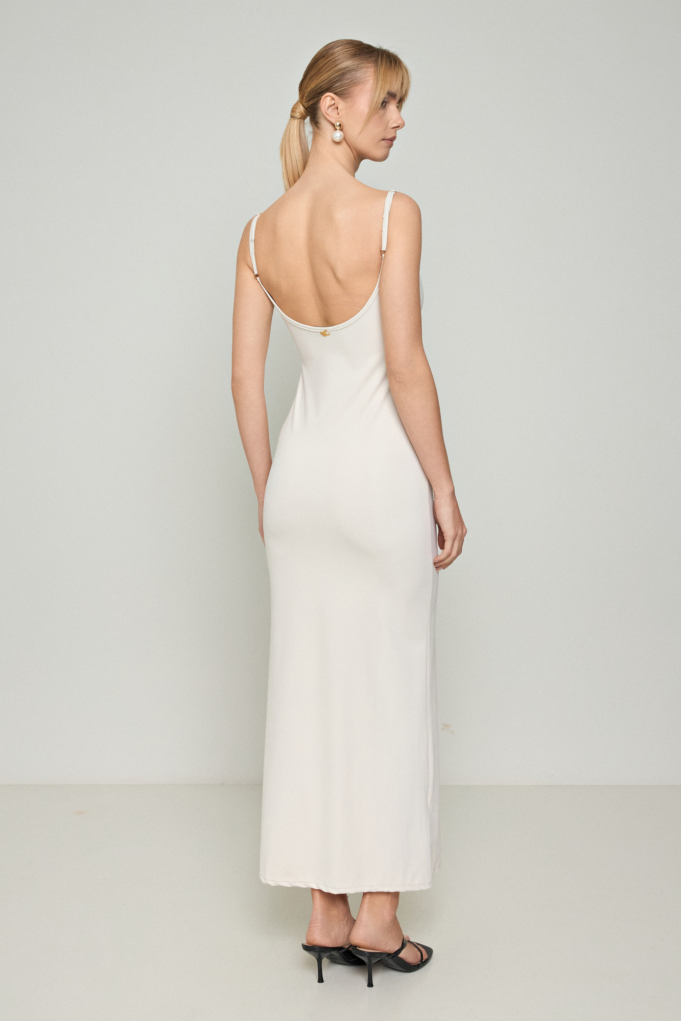 Picture of Long stretch strap dress