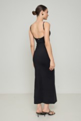 Picture of Long stretch strap dress