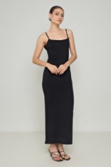 Picture of Long stretch strap dress