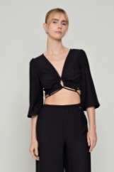 Picture of Wrap cropped top