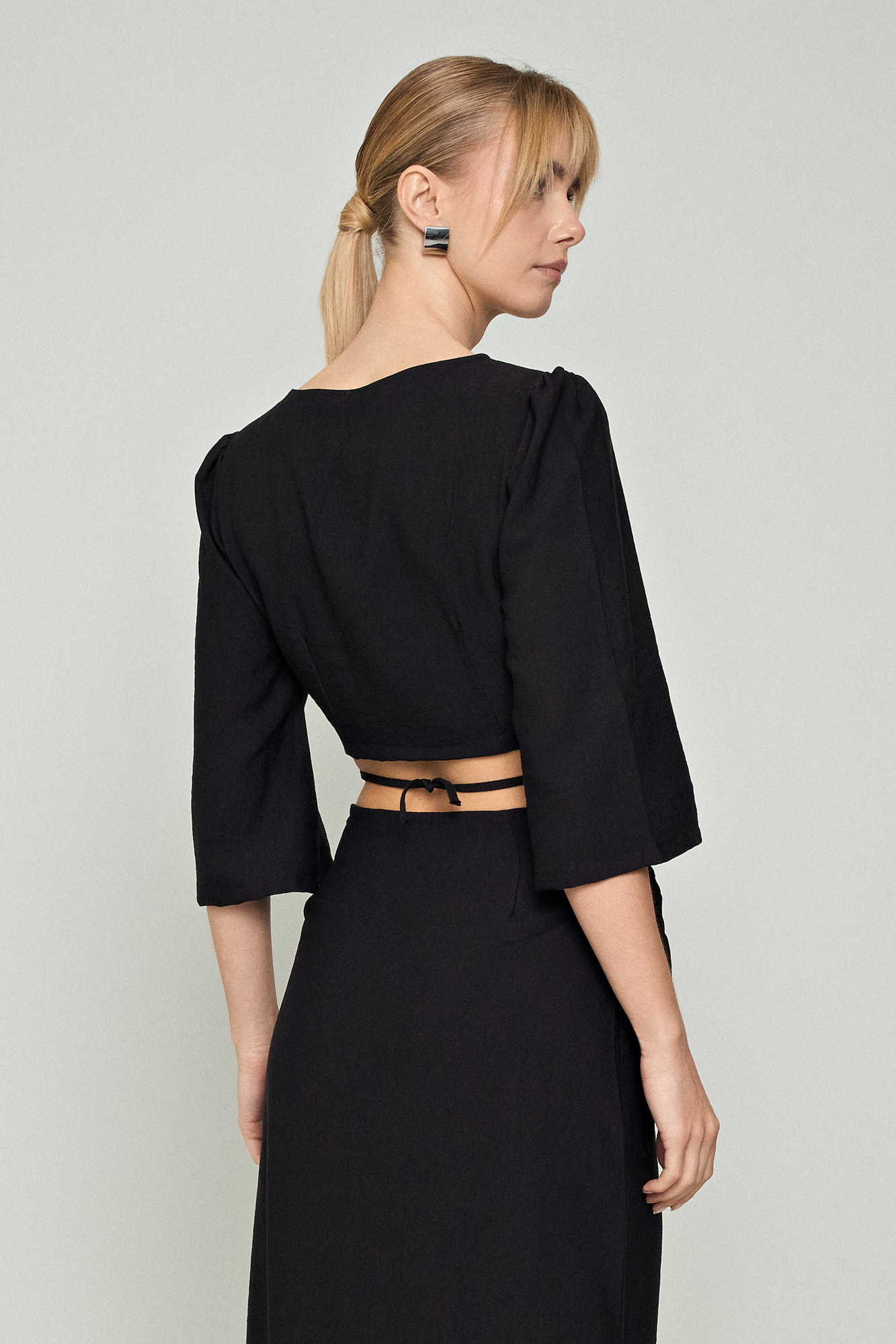 Picture of Wrap cropped top