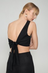 Picture of One shoulder top with knot