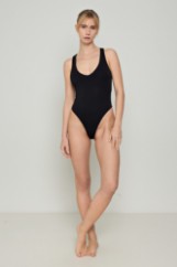 Picture of Bamboo bodysuit V neckline