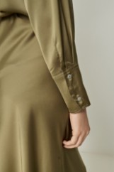 Picture of Loose basic satin shirt