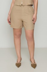 Picture of Tailored linen shorts