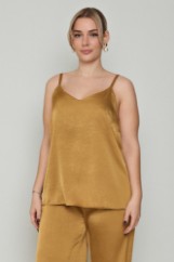 Picture of Sleeveless satin blouse