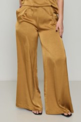 Picture of Wide leg satin trousers