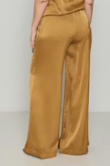 Picture of Wide leg satin trousers