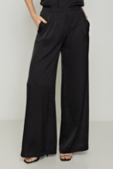 Picture of Wide leg satin trousers