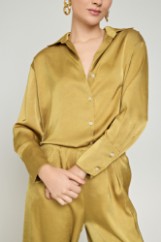 Picture of Loose basic satin shirt