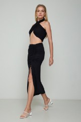 Picture of Bamboo skirt with elastic waist